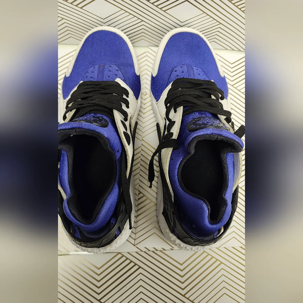 NIKE AIR HUARACHE RUN PERSIAN VIOLET RUNNING SHOES RARE NEW AT4254-100 size 9 - Picture 7 of 13